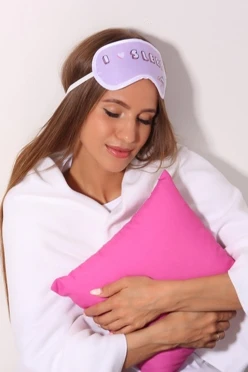Маска для сна с принтом "I love to sleep"#1