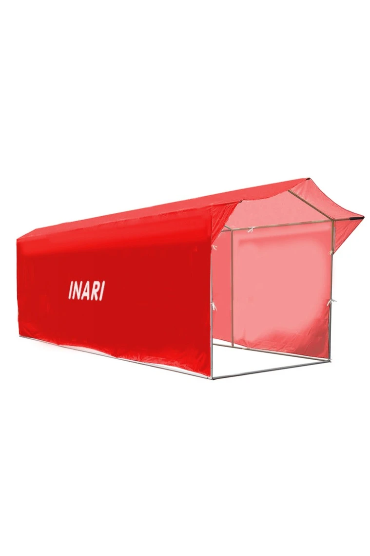 Палатка для промоакции и торговли (с козырьком) 2х6 м#3