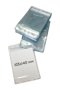 Бейдж-карман вертикальный 103х140 мм#1