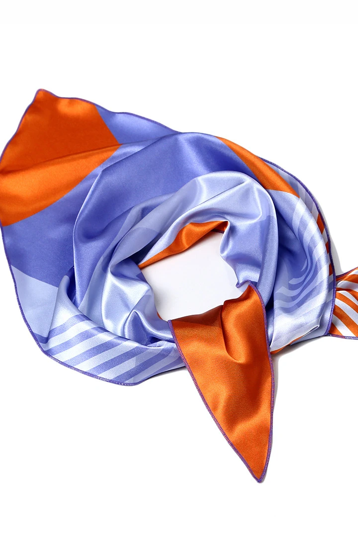 Косынка Шарлотта 75х75х105 см, с полной запечаткой#3 Косынка Шарлотта 75х75х105 см, с полной запечаткой#3