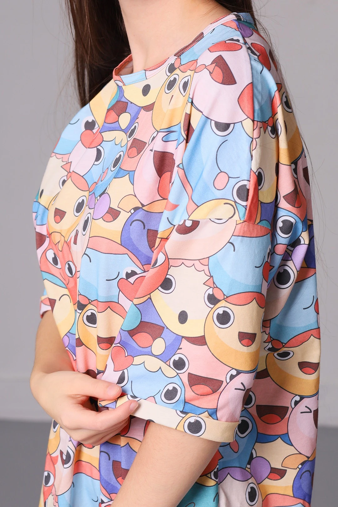 Футболка Бен оверсайз унисекс с полной запечаткой (хлопок)#6 Футболка Бен оверсайз унисекс с полной запечаткой (хлопок)#6