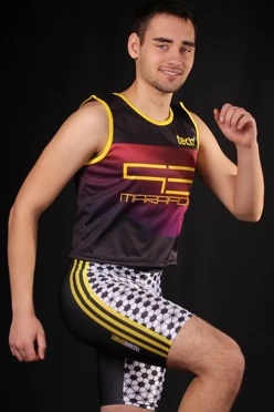 Купить майку стартовую с печатью в край "S3 Marafon"