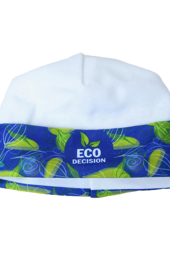 Купить шапку флисовую взрослую "ECO DECISION" Купить шапку флисовую взрослую "ECO DECISION"