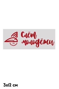 Купить наклейку 3х12 см с DTF печатью