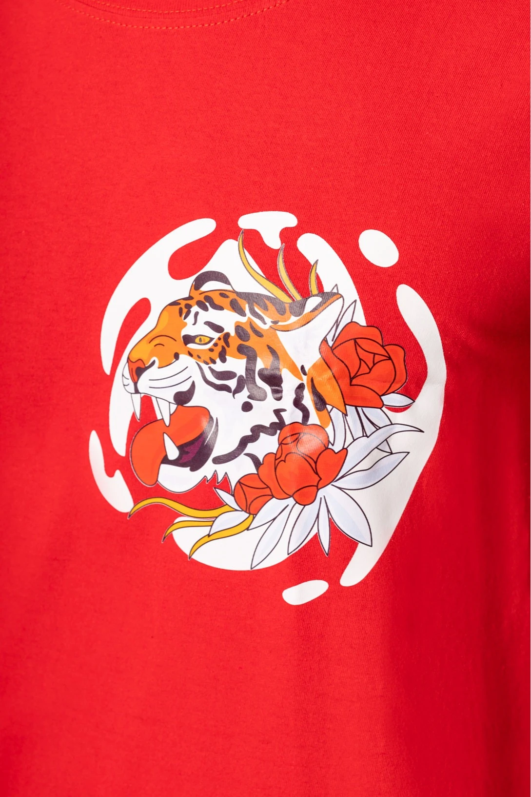 Футболка Мэдисон унисекс, однотонная "Tiger"#2 Футболка Мэдисон унисекс, однотонная "Tiger"#2