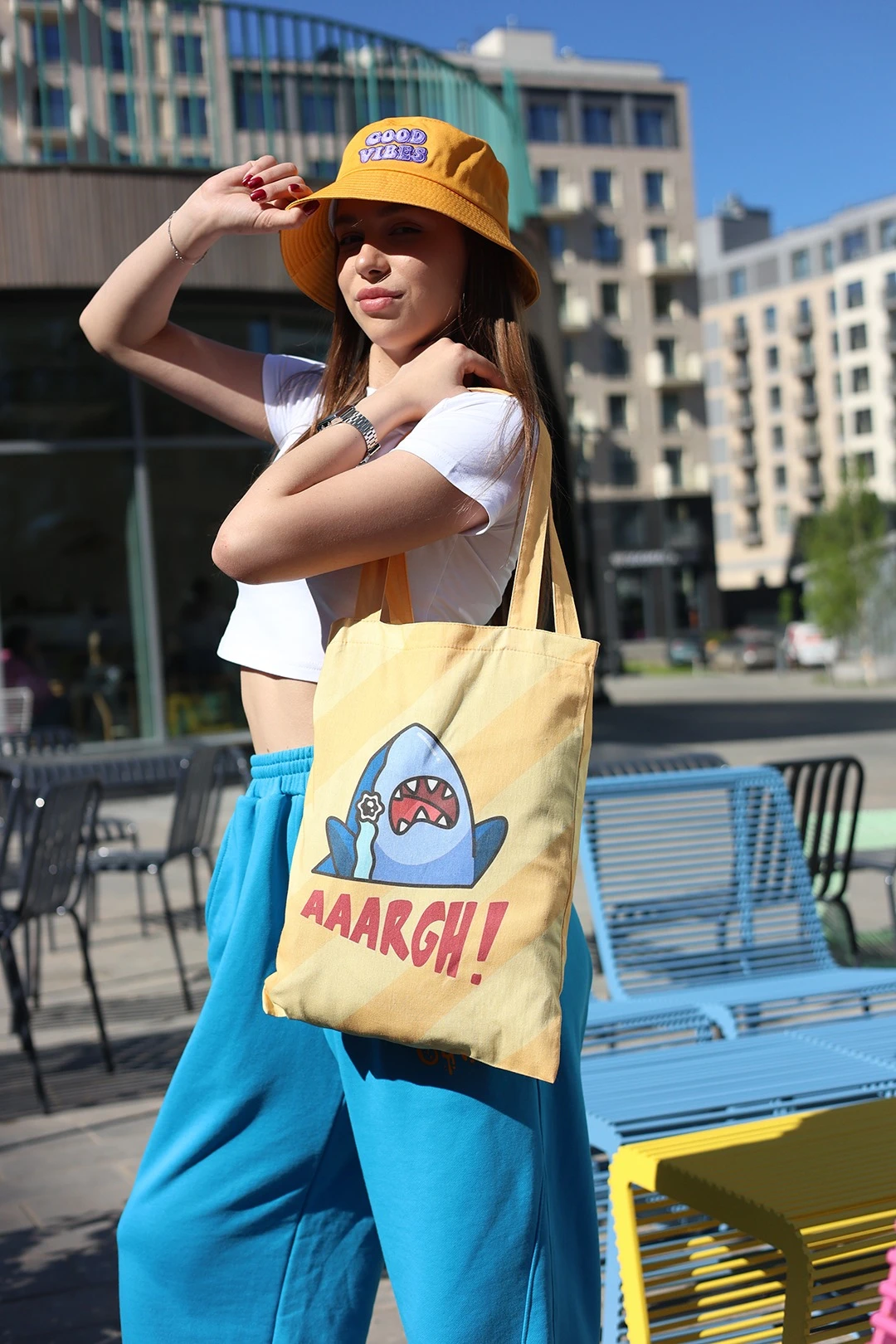 Сумка Пэйдж из перкали, с полной запечаткой#6