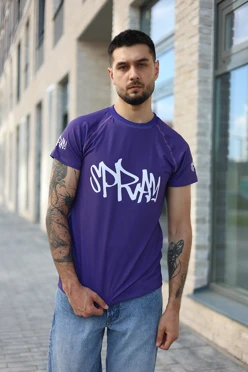 Купить футболку Спарк унисекс с полной запечаткой (полиэстер) "Spraw"