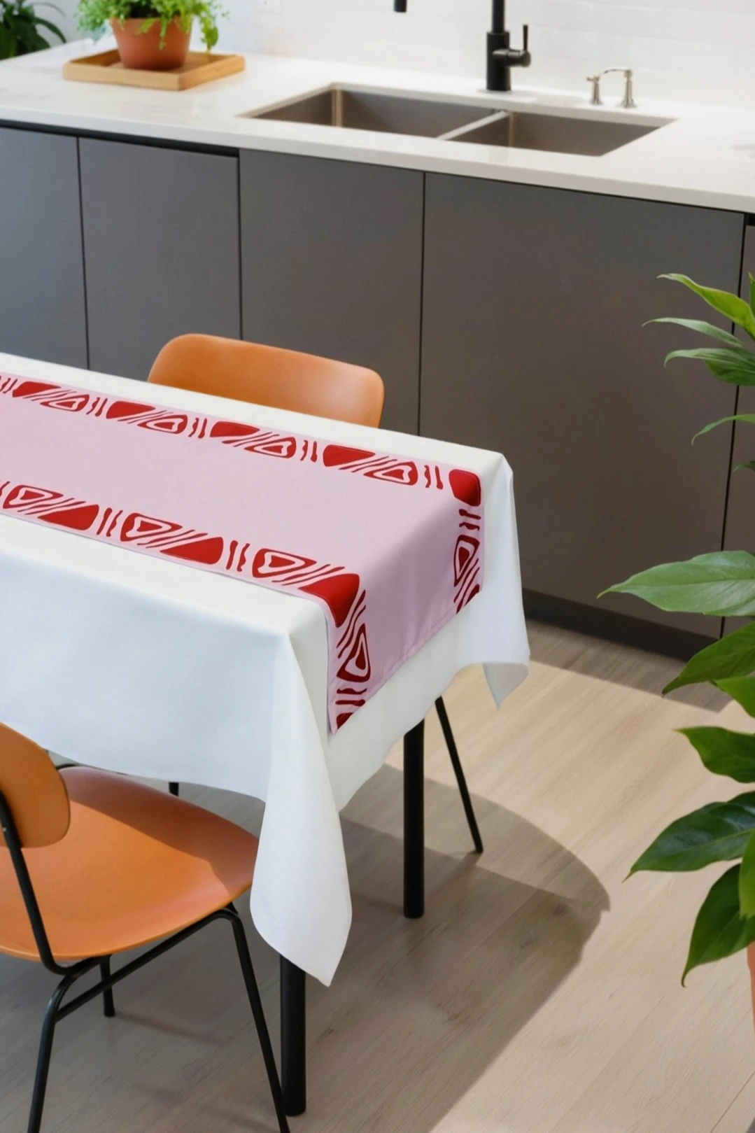 Раннер прямоугольный 40х150 см, с полной запечаткой (полиэстер) "Triangles"#3 Раннер прямоугольный 40х150 см, с полной запечаткой (полиэстер) "Triangles"#3