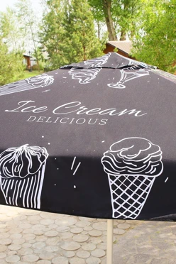 Зонт Майорка 2,5 м (купол 2,5х2,5 м), с полной запечаткой#2