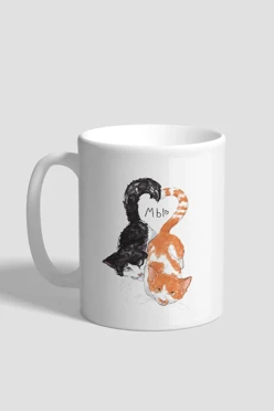 Купить кружку с принтом "We"