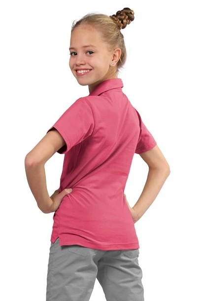 Купить футболку поло Декстер детскую розовую