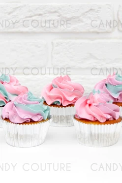 Капкейки с кремом "Яркость"