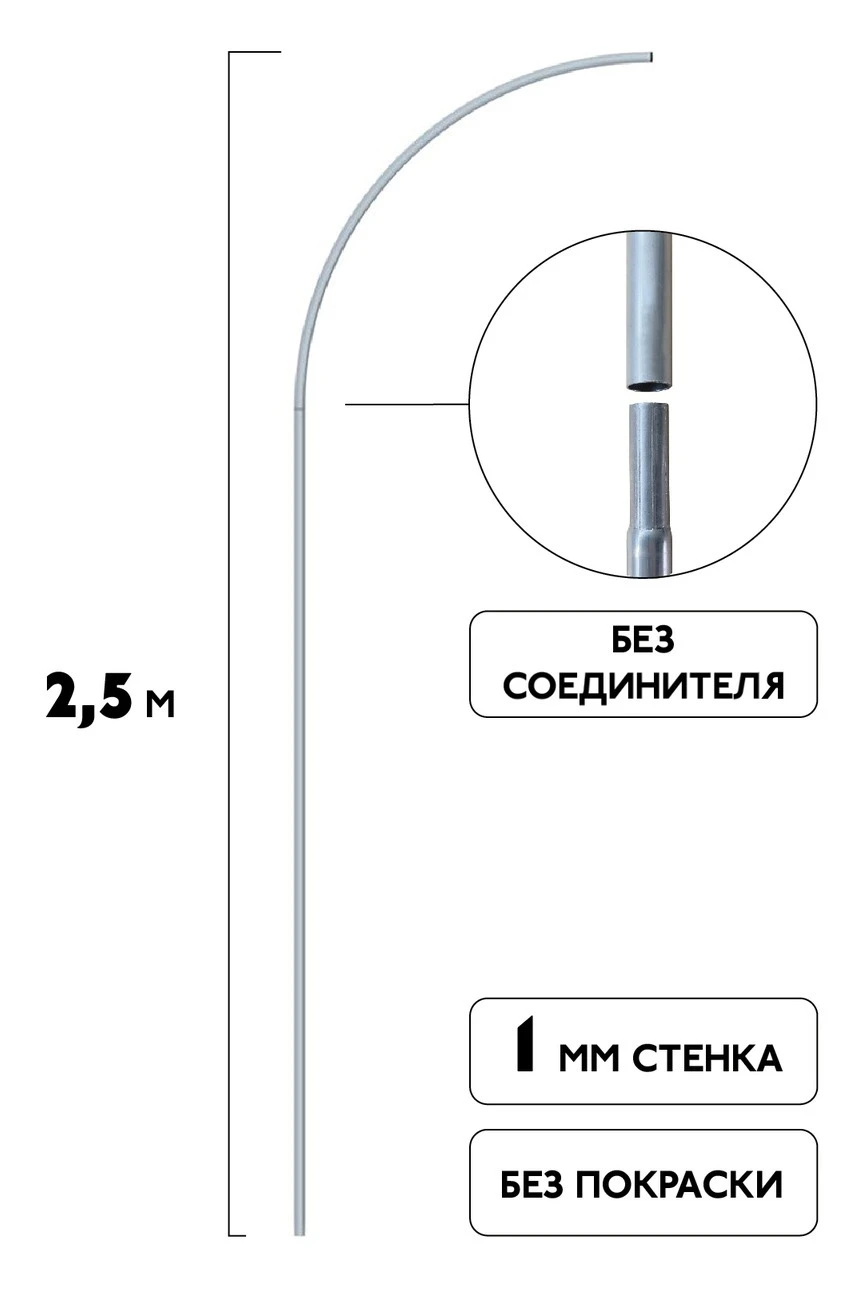 Флагшток Парус Лайт 2,5 м#5