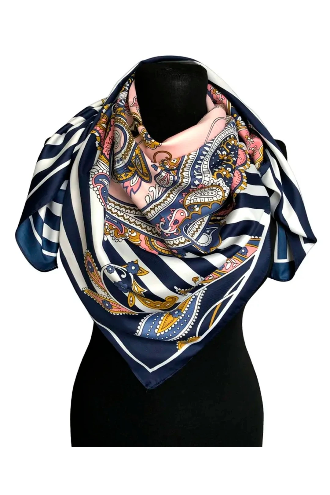 Купить косынку Шарлотта 80х80х120 см, с полной запечаткой "Deep Sea"