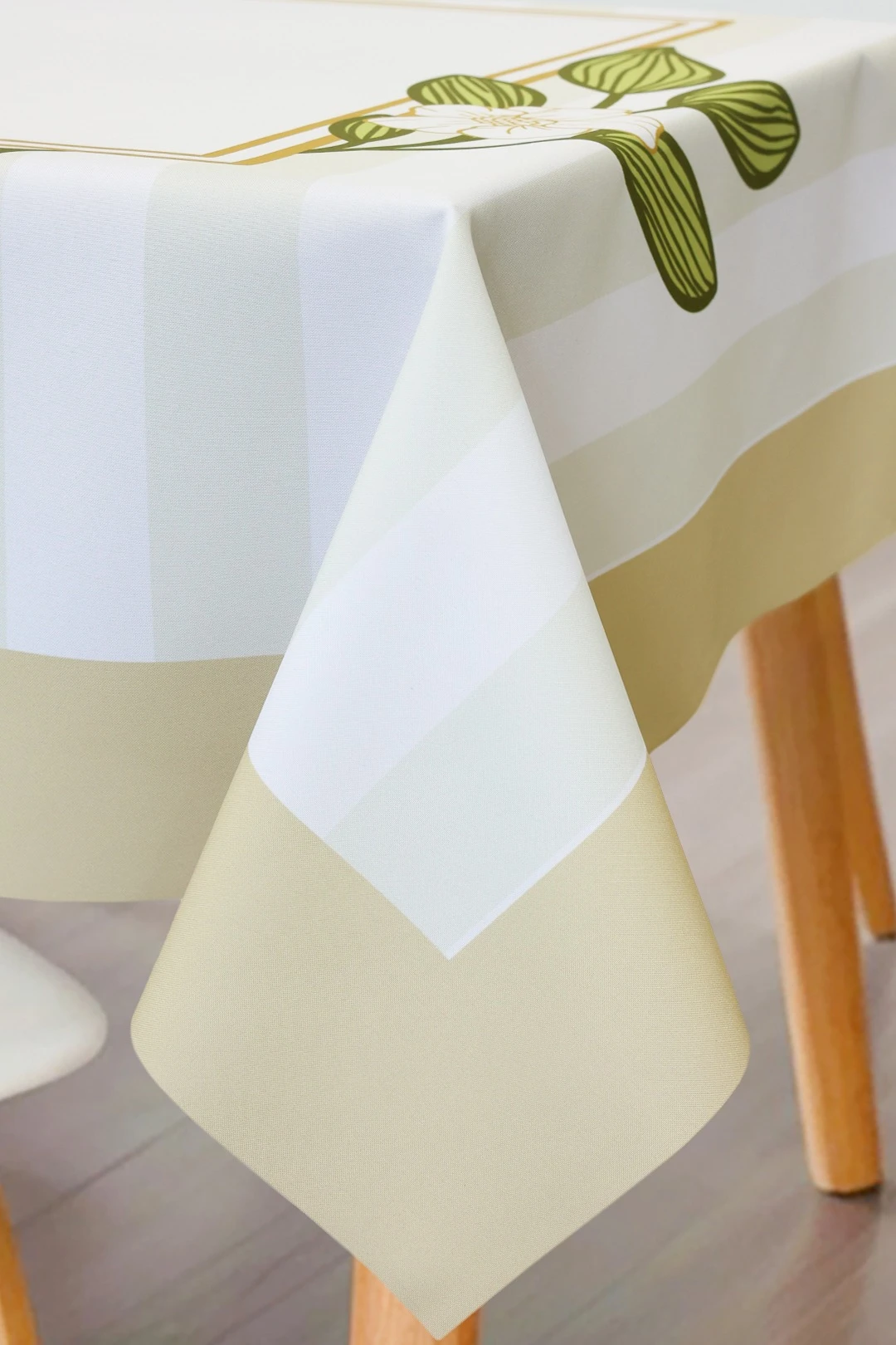 Скатерть прямоугольная 120х200 см, с полной запечаткой (полиэстер) "Appetite"#1