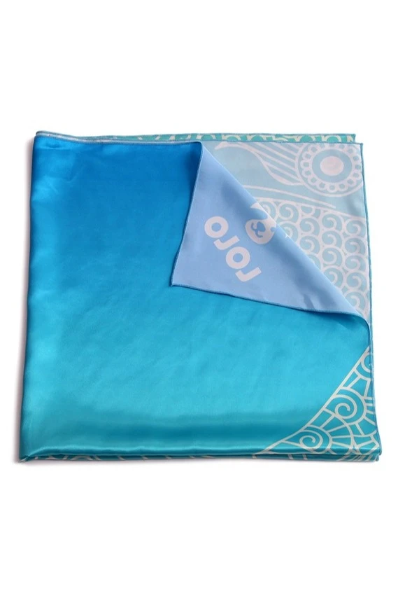 Платок Шанель 80х80 см, с полной запечаткой "LOLO"#8