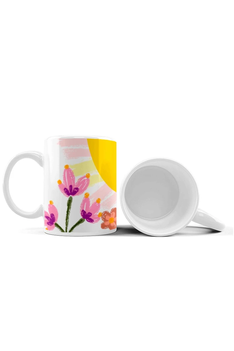 Кружка с принтом "Happy day Eva"#1