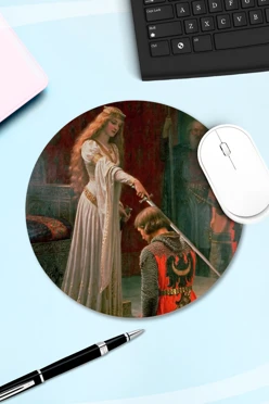 Купить коврик для мыши круглый с принтом "Accolade"