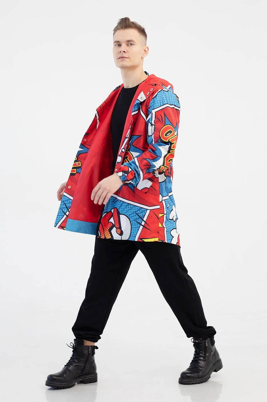 Ветровка Энерджи унисекс с полной запечаткой "OMG"#1