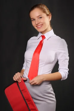 Галстук Тайм на резинке, однотонный#1