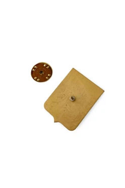 Заготовка для значка заливного Герб 22х30 мм#1