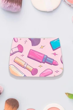Купить косметичку Джеми 22х15х4 см, с принтом "Beauty"