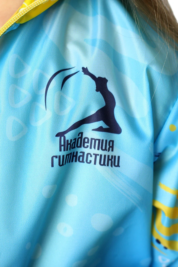 Ветровка Дилан детская с полной запечаткой "Gymnastics Academy"#2 Ветровка Дилан детская с полной запечаткой "Gymnastics Academy"#2