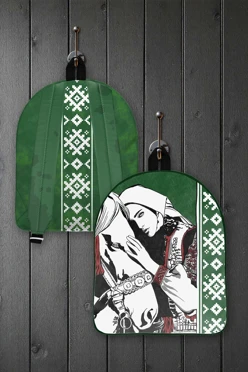 Купить рюкзак Финт с жестким каркасом 32х28 см, с принтом "The girl with the horse"