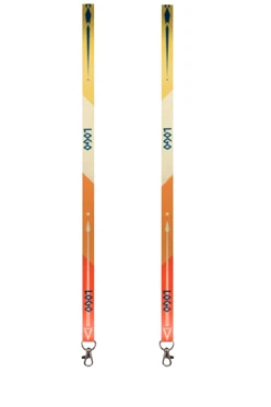 Купить ленту для бейджа репс ширина 1,5 см, с карабином-люкс, с печатью "Arrow"