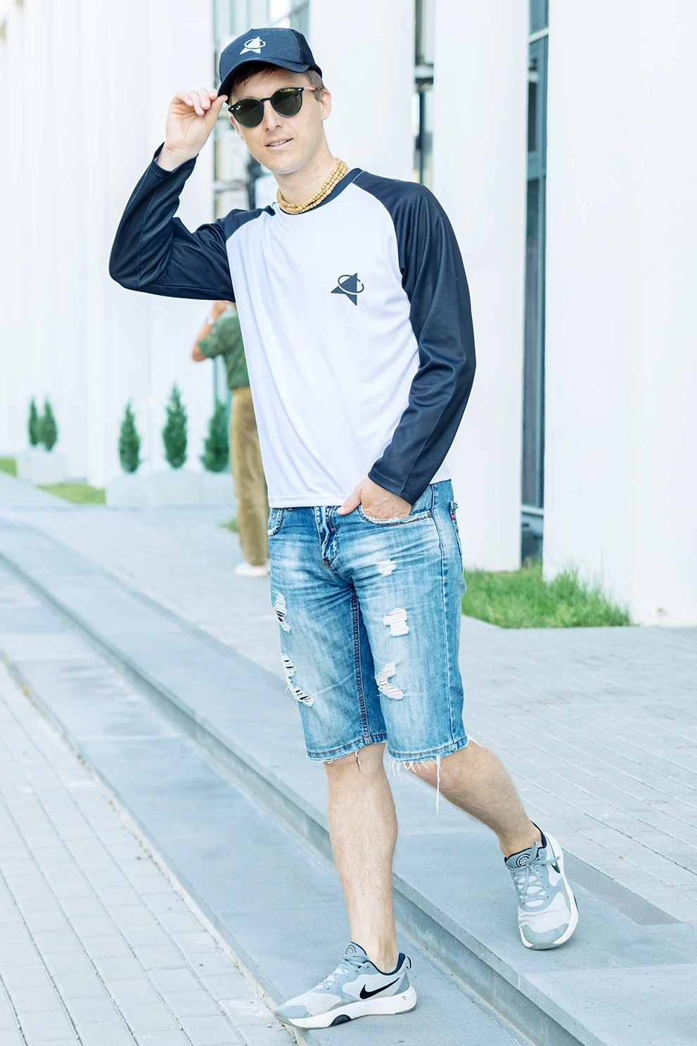 Бейсболка Вестерн облегченная с печатью на всей поверхности (полиэстер) "Postman"#1