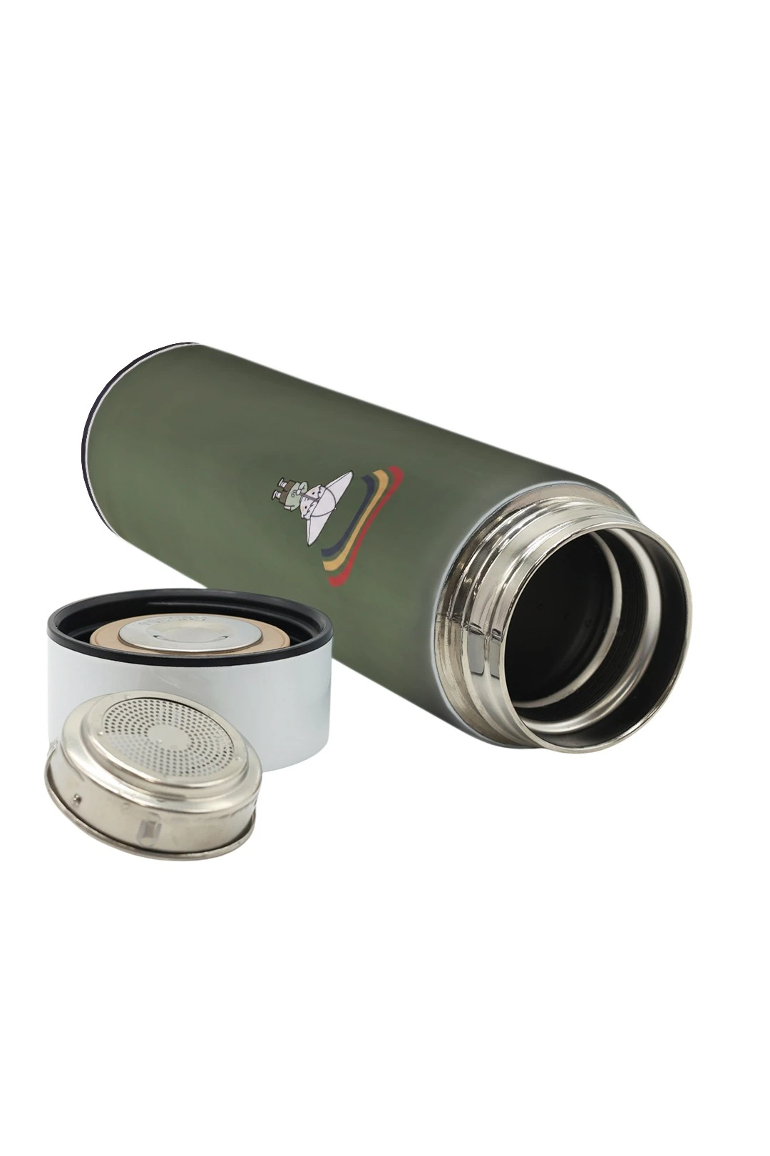 Термос Аква с датчиком температуры 500 мл, с нанесением#4