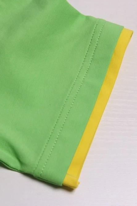 Футболка Атлетик детская однотонная салатовая (хлопок)#3 Футболка Атлетик детская однотонная салатовая (хлопок)#3