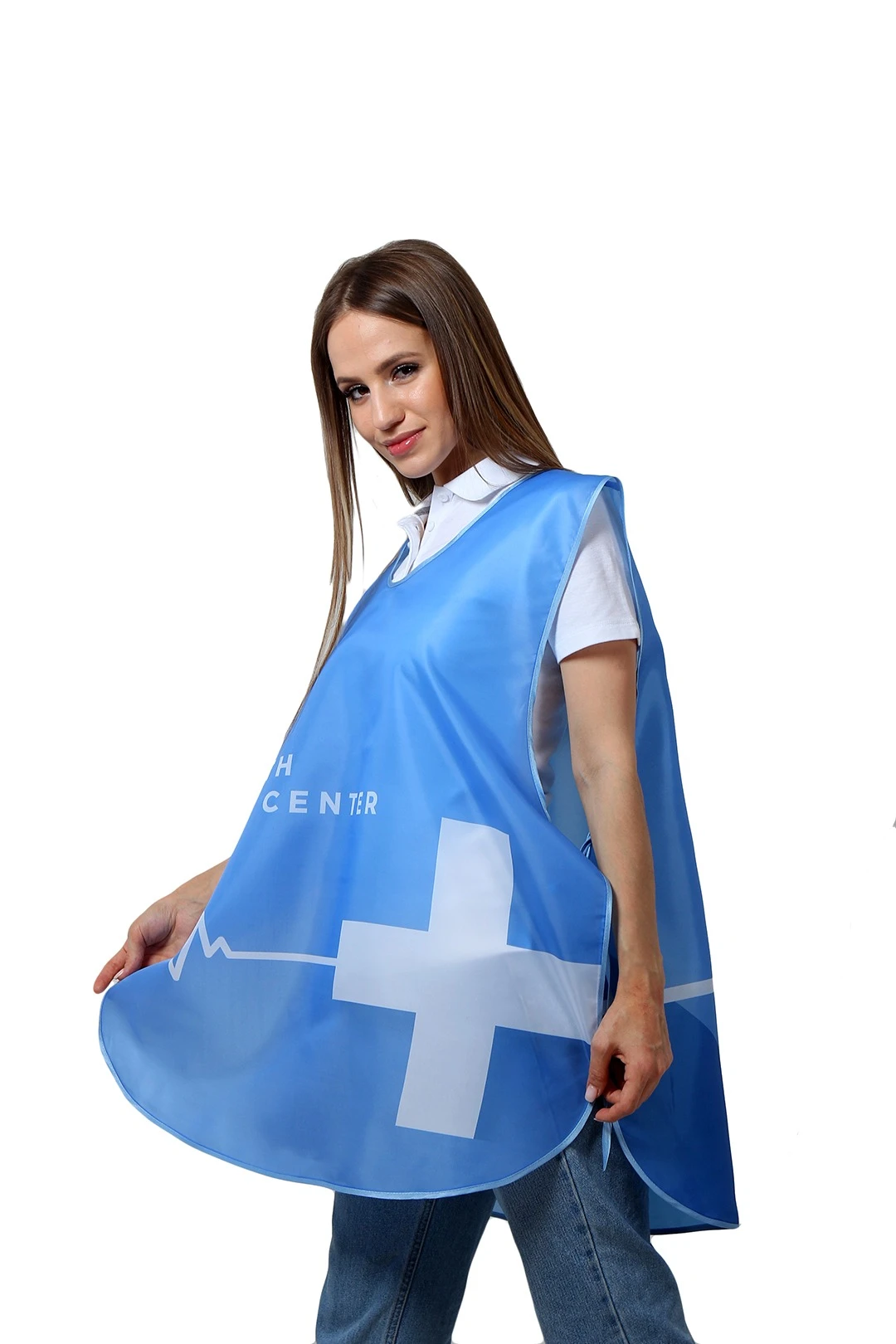 Накидка Флай 67х82 см, с полной запечаткой "Health care centr"#1