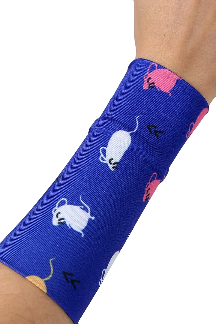 Напульсник полиэстеровый женский 7х14 см "Symbol of the Year 2020"#3 Напульсник полиэстеровый женский 7х14 см "Symbol of the Year 2020"#3