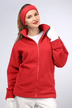 Купить женскую толстовку красную Харисон без капюшона