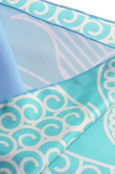 Платок Шанель 80х80 см, с полной запечаткой "LOLO"#7