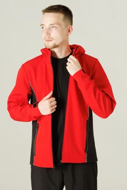 Спортивный костюм Крид из софтшелла унисекс, однотонный#2