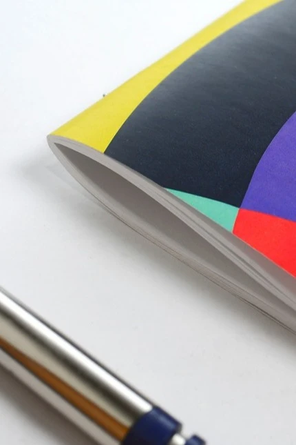 Блокнот фирменный А5 на скобе (40 листов без печати)#2 Блокнот фирменный А5 на скобе (40 листов без печати)#2