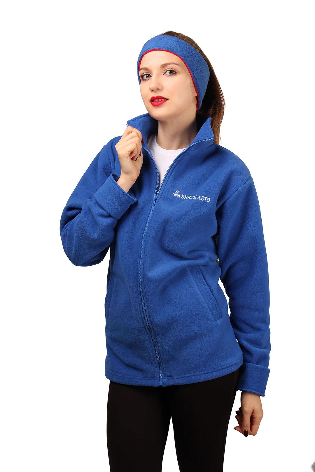 Толстовка Харисон флисовая без капюшона женская, однотонная "Binom-auto"#4