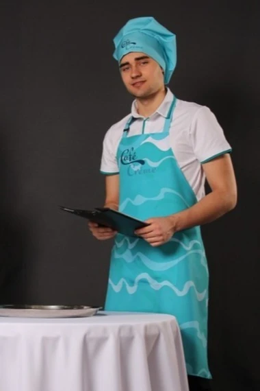 Фартук Латте с полной запечаткой из греты#2 Фартук Латте с полной запечаткой из греты#2