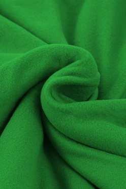 Купить плед Классик флисовый, однотонный зеленый