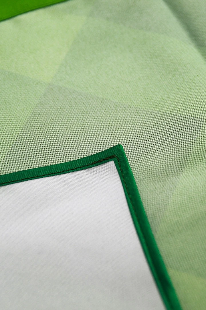 Передник Милан из габардина с полной запечаткой "Green"#2