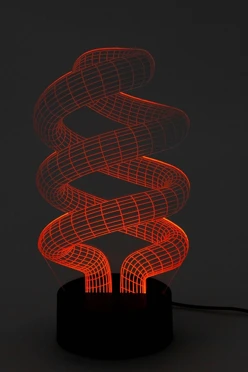 Награда из акрила 20х13 см, с гравировкой (с RGB подсветкой)#1