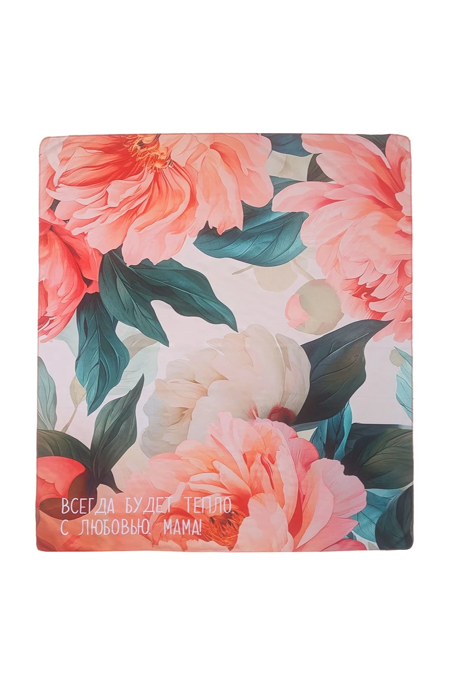 Плед Молли из футера с полной запечаткой#1