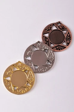 Медаль металлическая МК200 50мм#1