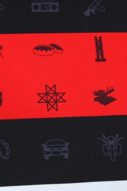 Передник Айс Бокс с прямым низом, с полной запечаткой "Udmurtia"#1