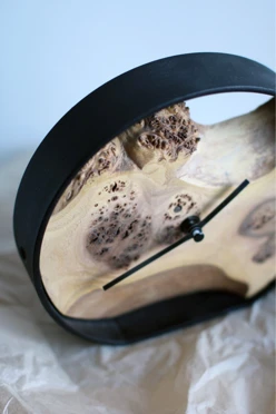 Настольные часы из дерева, D20/25 см#3