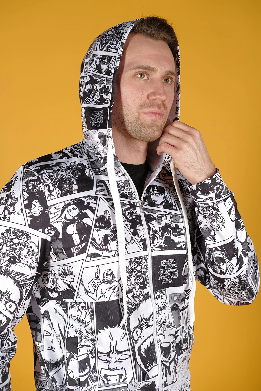 Балахон Ронни унисекс с полной запечаткой#5