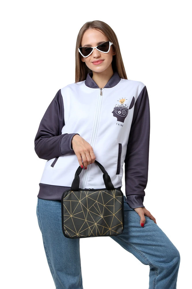 Сумка Ворд с ручками 18х24 см, с полной запечаткой "Geometry"#2