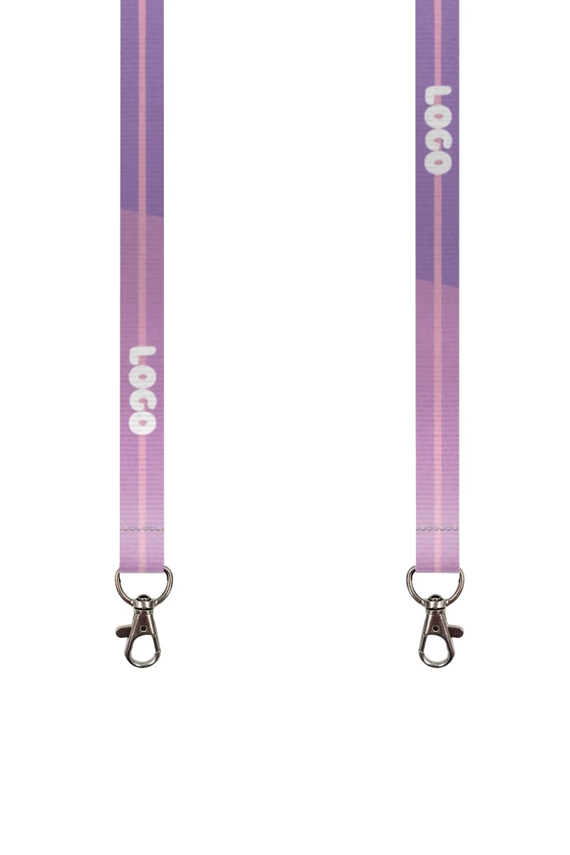 Купить ленту для бейджа репс ширина 1,5 см, с карабином-люкс, с печатью "Transition"